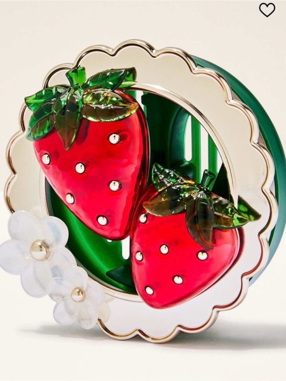 Bath & Body Works Strawberries Car Fragrance Holder